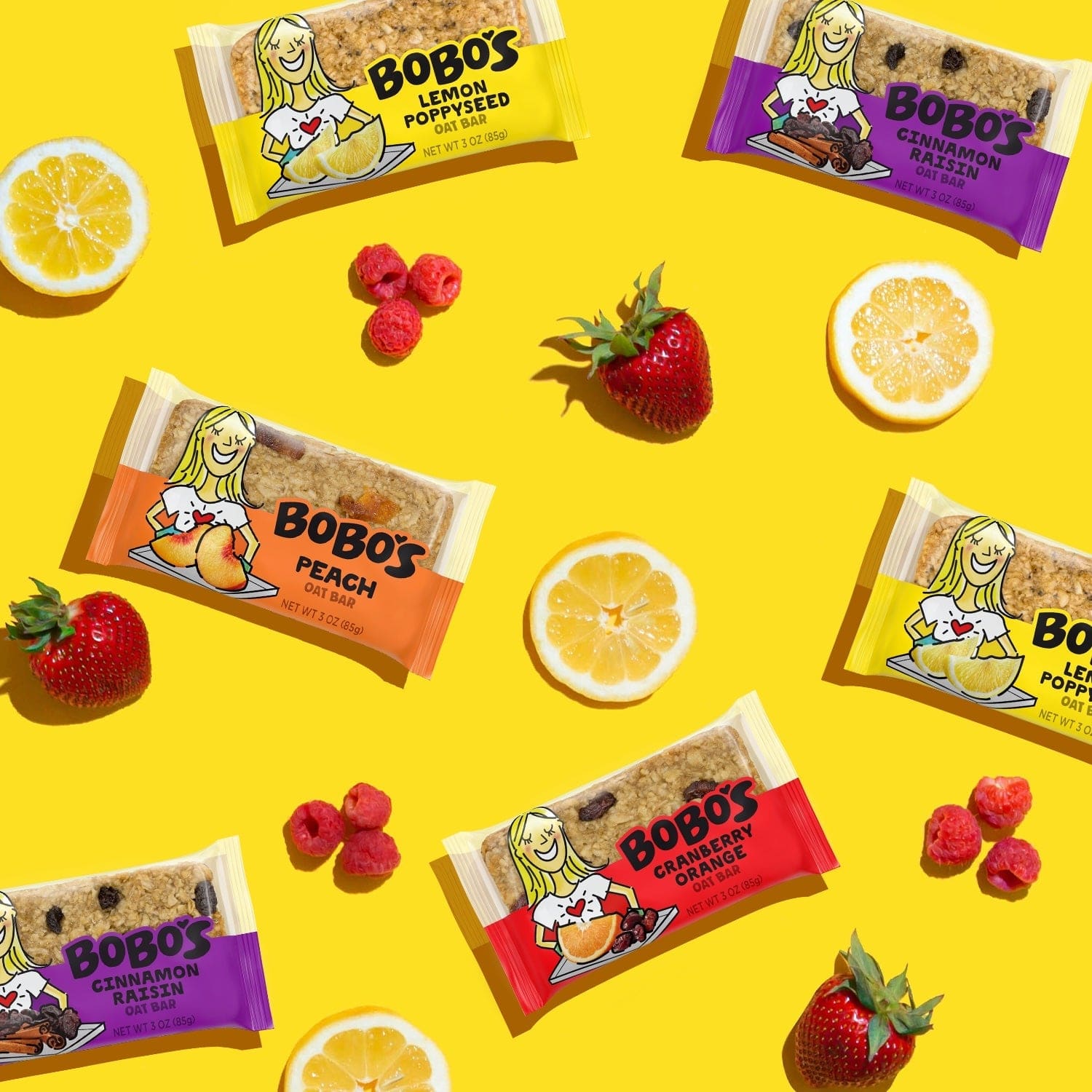 A close-up of a cranberry orange oat bar, featuring wholesome oats, cranberries, and oranges.