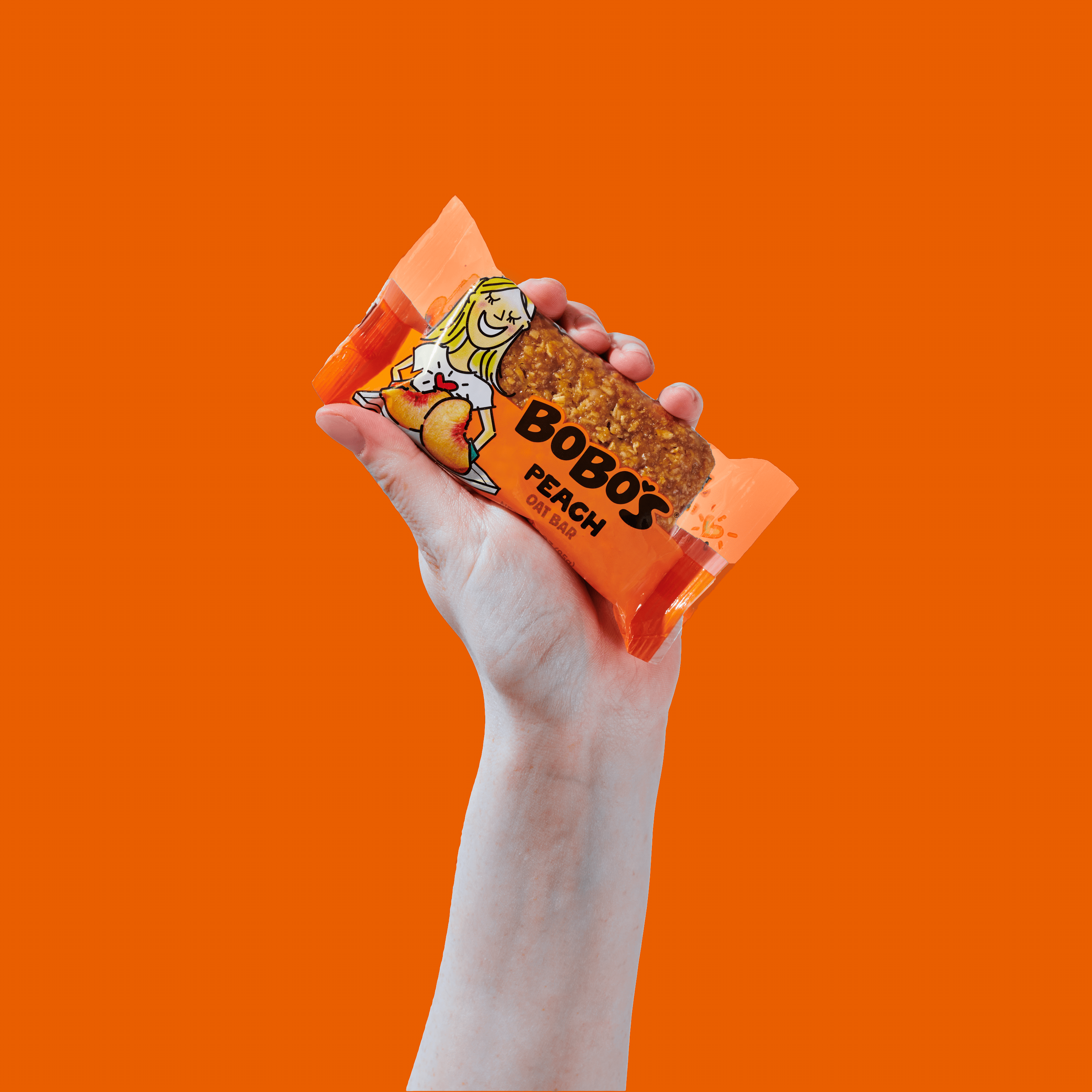 Peach Oatmeal Bar