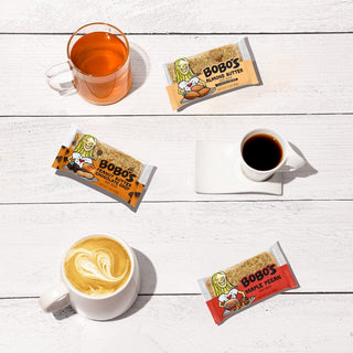 A close-up of a Maple Pecan Oat Bar package