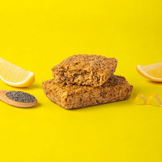 Lemon Poppyseed Oat Bars