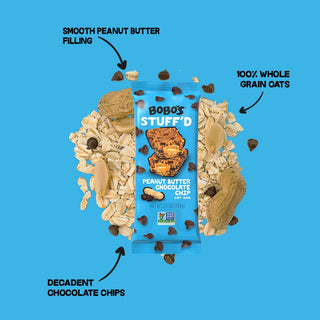Bobo's Peanut Butter Chocolate Chip Stuff'd Oat Bar