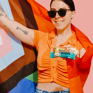 'Pride' Dark Chocolate Almond Sea Salt Oat Bar