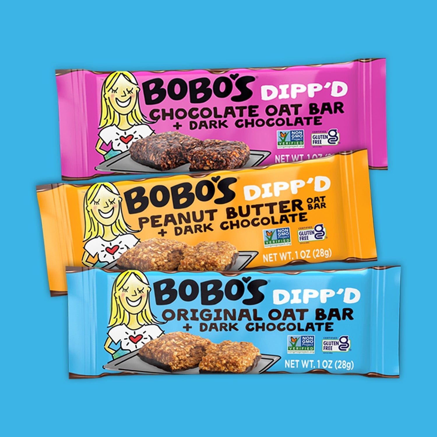Bobo's Dipp'd Bar Variety Pack