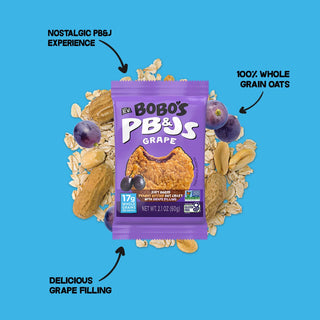 Bobo's Grape PB&J Oat Snacks