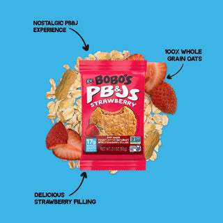 Bobo's Strawberry PB&J Oat Snacks
