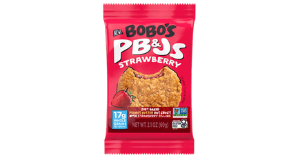 Strawberry PB&J Oat Snacks