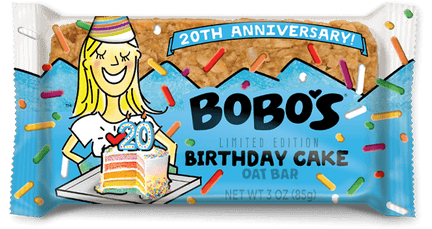 Birthday Cake Oat Bar
