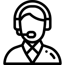 Image of a person with a headset on their head