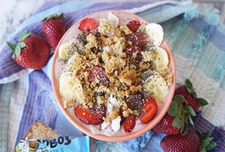 Springtime Strawberry Smoothie Bowl