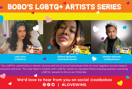 Meet our 2021 LGBTQ+ Pride Artists!