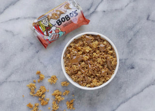 Leah's Baked Gingerbread Oatmeal Crumble