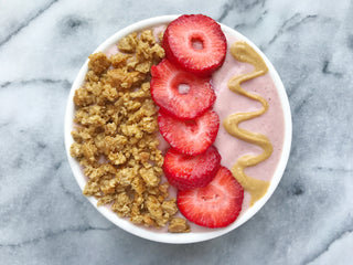 PB&J Cauliflower Smoothie Bowl