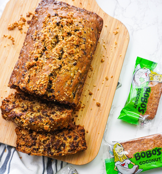 Coconut Granola Chocolate Chip Banana Bread