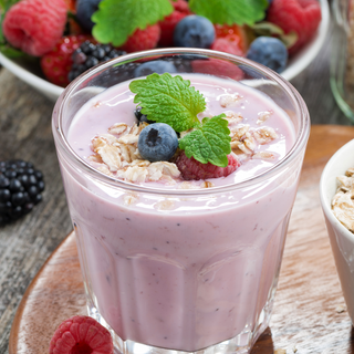 Healthy smoothie as a snack for sensitive stomachs