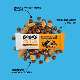 Bobo's Peanut Butter Chocolate Chip Protein Bar