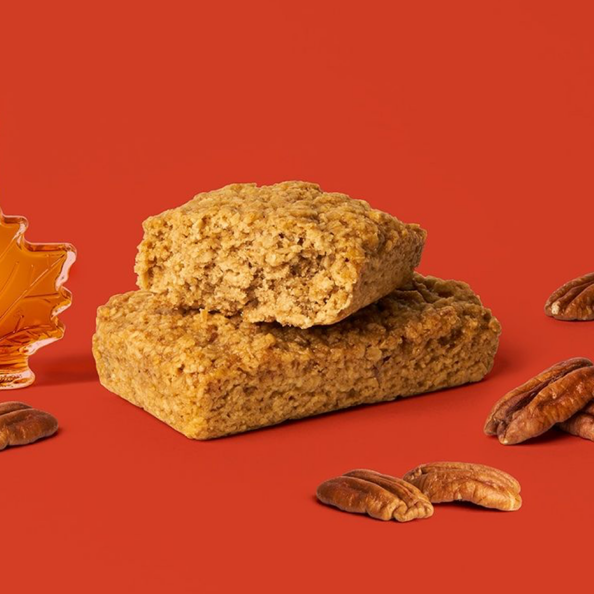 Buy Maple Pecan Oatmeal Bars | Bobo's