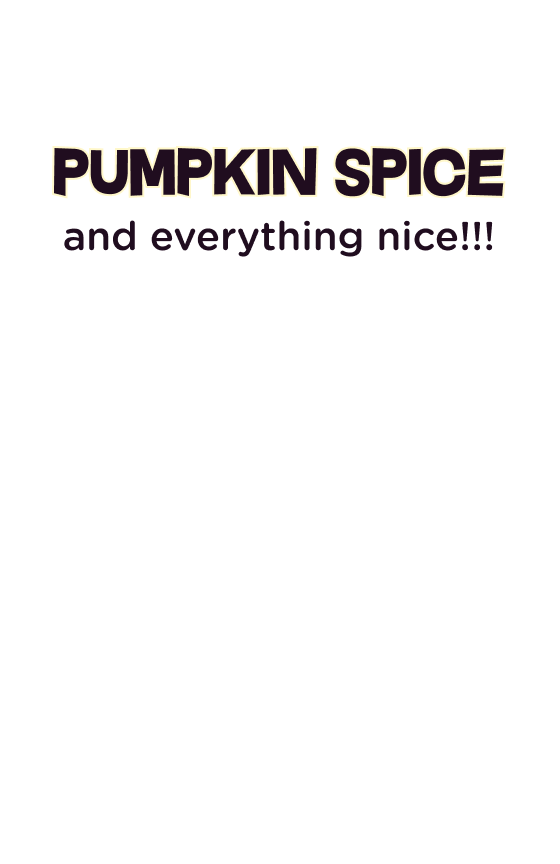 Info Card - Pumpkin spice