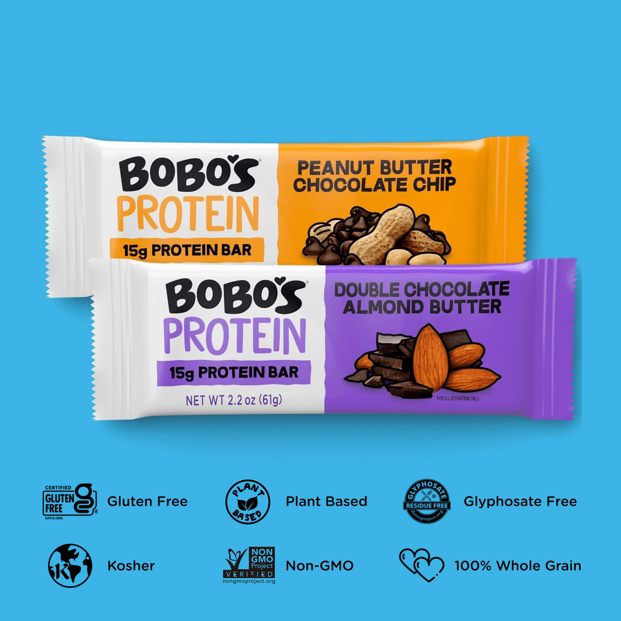 Bobo's Protein Bar Variety Pack