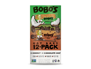 Chocolate Chip + Coconut Oat Bars 2.5 oz