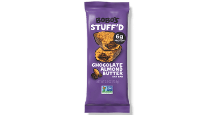 Chocolate Almond Butter Stuff'd Oat Bar